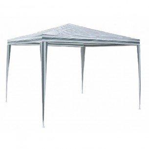 Шатра 3м/ 3м/ 2,5м бяло-зелено, градинска