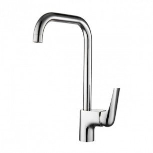 Смесител за кухня, едноръкохватков, месингов, стоящ, ФЮЖЪН