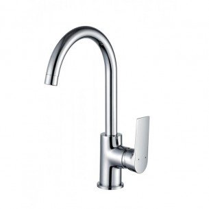 Смесител за кухня, едноръкохватков, месингов, стоящ, МАКЕНА- МОНИКА