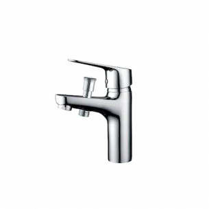 Смесител за вана и душ, едноръкоохватков, месинг, стоящ КАСКАДА НАРА Смесител за вана и душ, едноръкоохватков, месинг, стоящ КАСКАДА НАРА