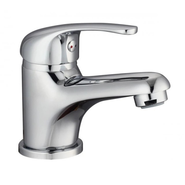 Смесител за умивалник, едноръкохватков, стоящ, месингов, МАКЕНА- НИКИ Смесител за умивалник, едноръкохватков, стоящ, месингов, МАКЕНА- НИКИ