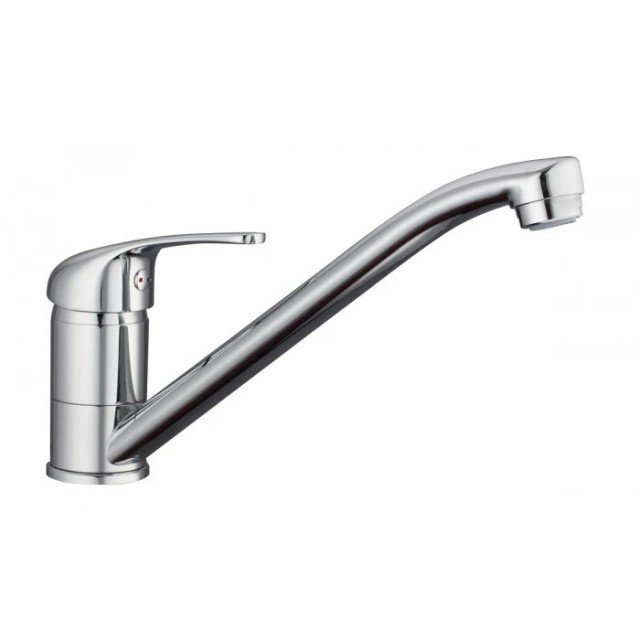 Смесител за кухня, едноръкохватков, месингов, стоящ, МАКЕНА- НИКИ